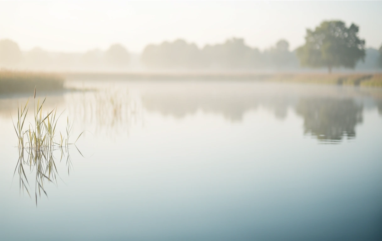 Morgendliche Ruhe am See
